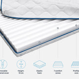 2-in-1 Maximus Mattress Topper by Sleepy, 10 cm