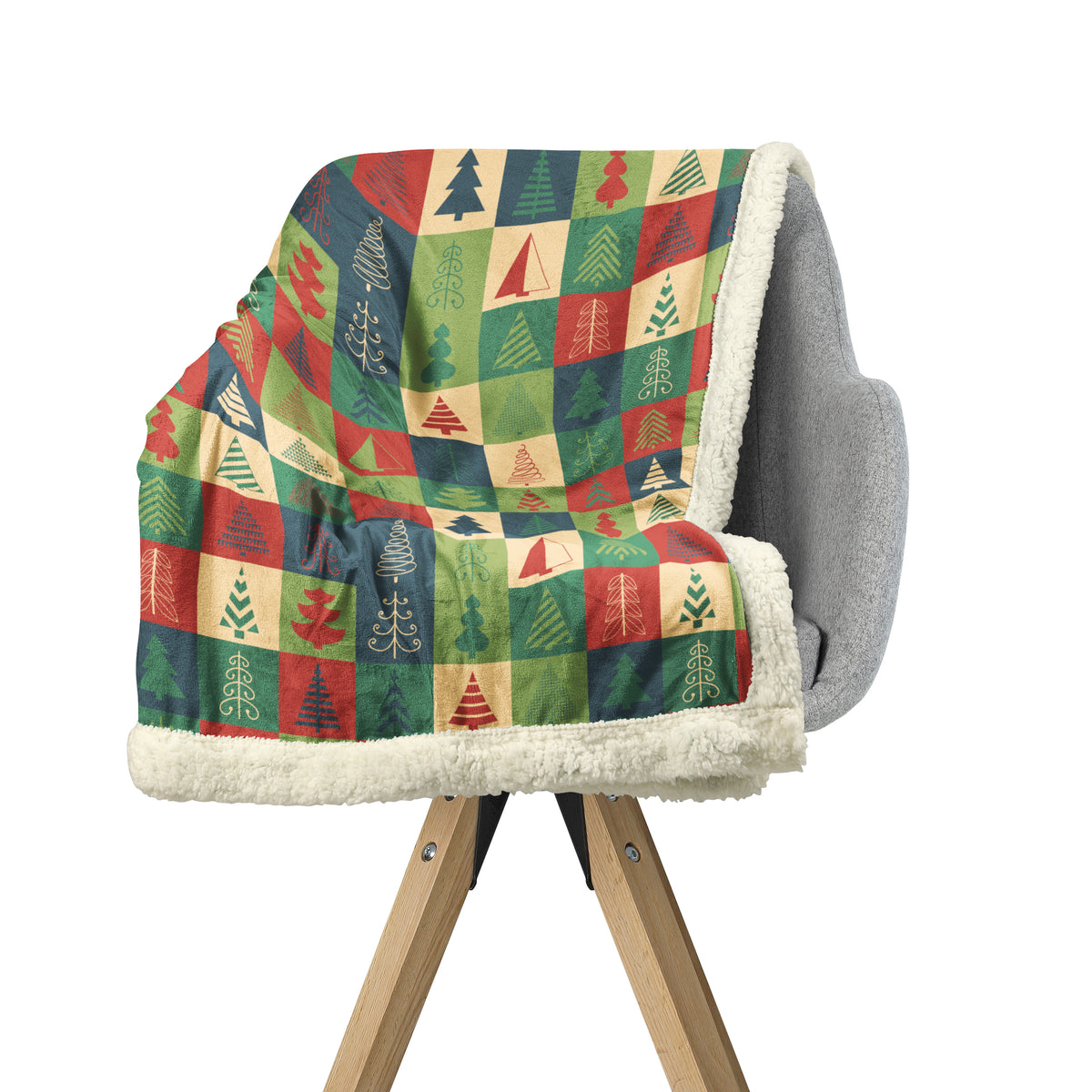 SHERPA Blanket from Aglica - squares.